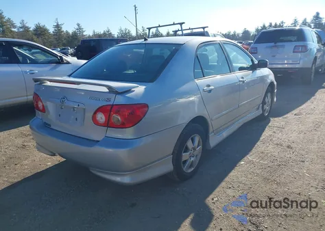 2008 Toyota Corolla S z USA, uszkodzony, nr VIN 2T1BR32E38C925107